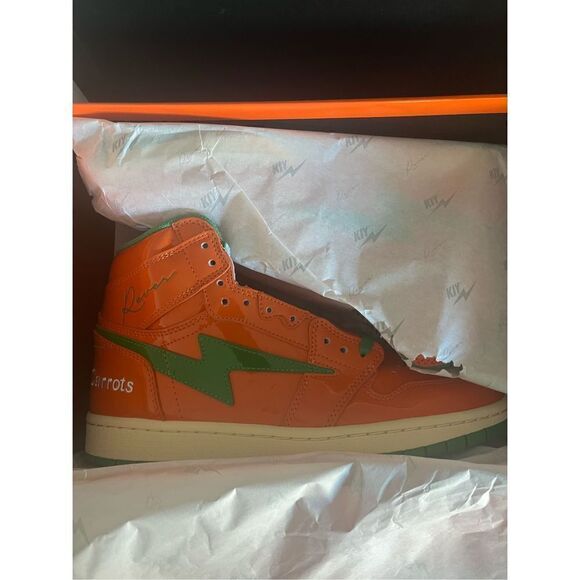 New Carrots By Anwar Carrots Men's X Reves Sport Paris X Kool Kiy '85 Hi Top Sho - Picture 7 of 11